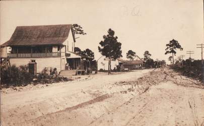 Old photo of a home