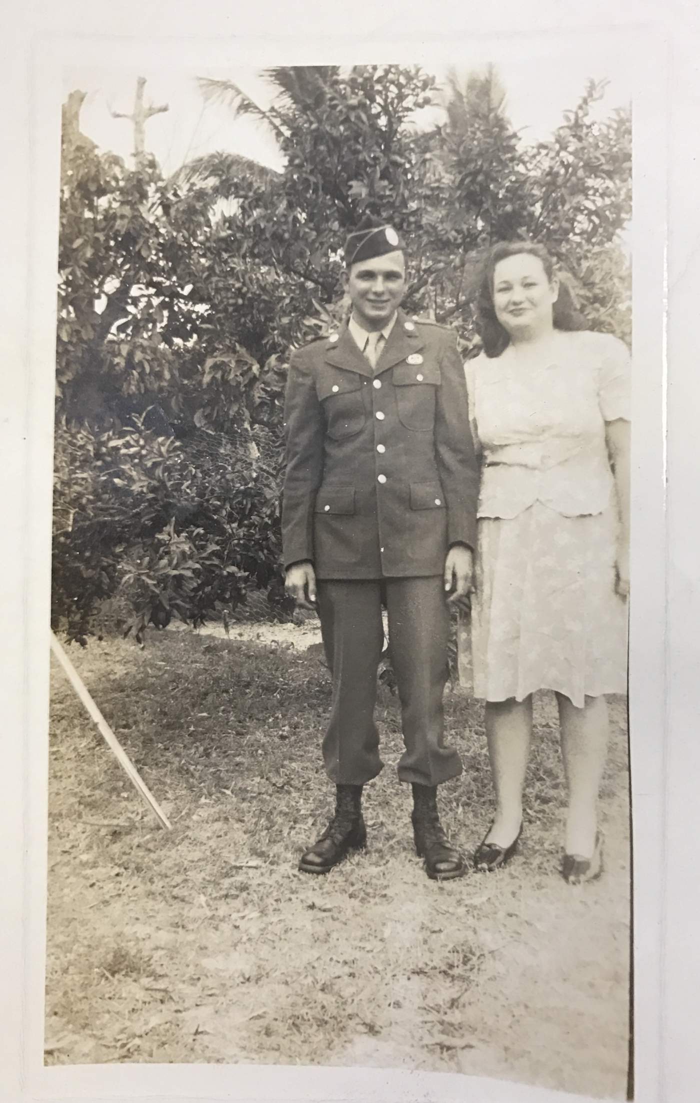 Henry Archie Dukes and his sister Helen Dukes FDE